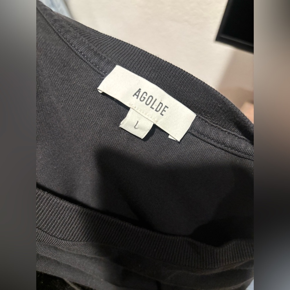 Agolde Charcoal Tee